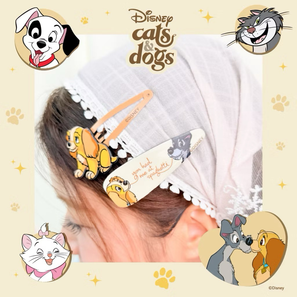 UNO เซตกิ๊บ 2 ชิ้น lady and the tramp ลิขสิทธิ์แท้