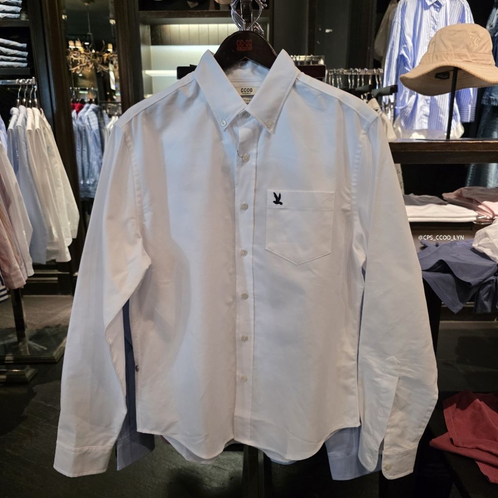 🛍 เสื้อเชิตแขนยาว CC DOUBLE O CCOO ผู้ชาย คอลใหม่ล่าสุด ของแท้💯% จัดส่งพร้อมถุงShop
