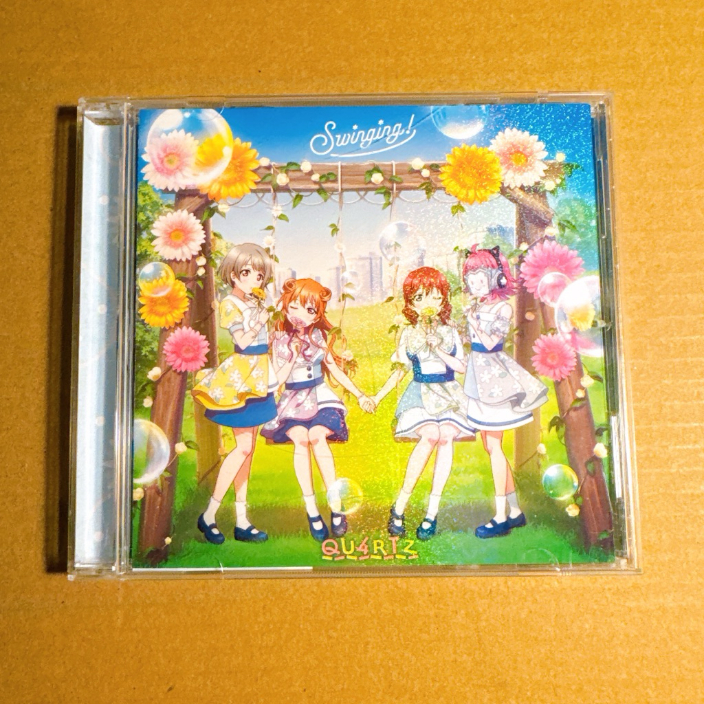 CD ซีดีเพลง Anime-Love Live! Nijigasaki High School Idol Club-QU4RTZ-Swinging