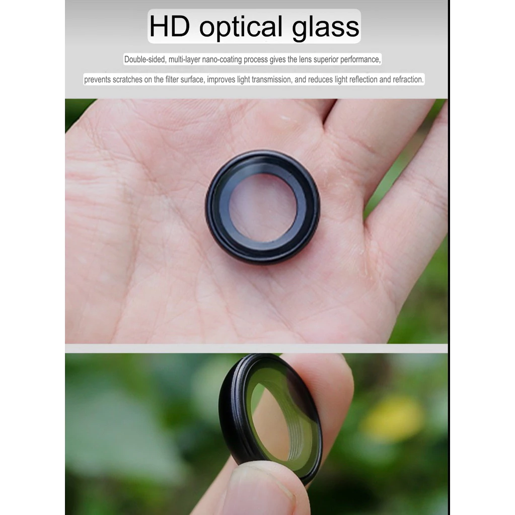 กระจก ครอบเลนส์ สำหรับ Insta360 Go Ultra Protective lens glass for Insta360 GoUltra thumbnail 6