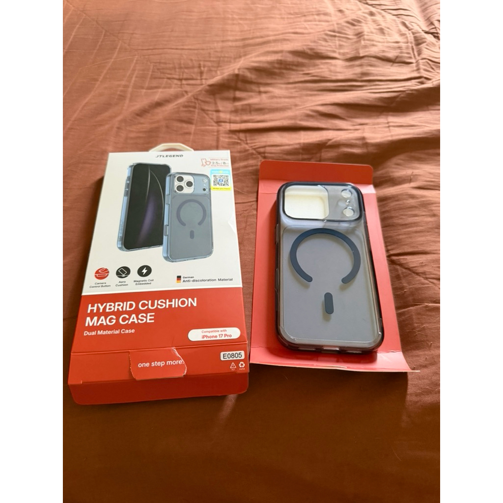case iPhone17 Pro ยี่ห้อ JTLEGENDมือ2สภาพดีมาก