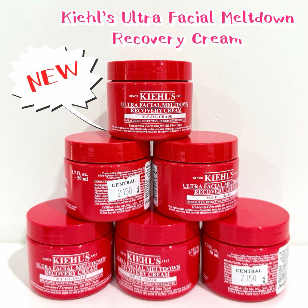 💥NEW‼️ ออกใหม่ล่าสุด (แท้100% ป้ายห้าง/ป้ายคิง)Kiehl’s Ultra Facial Meltdown Recovery Cream 50 ml.