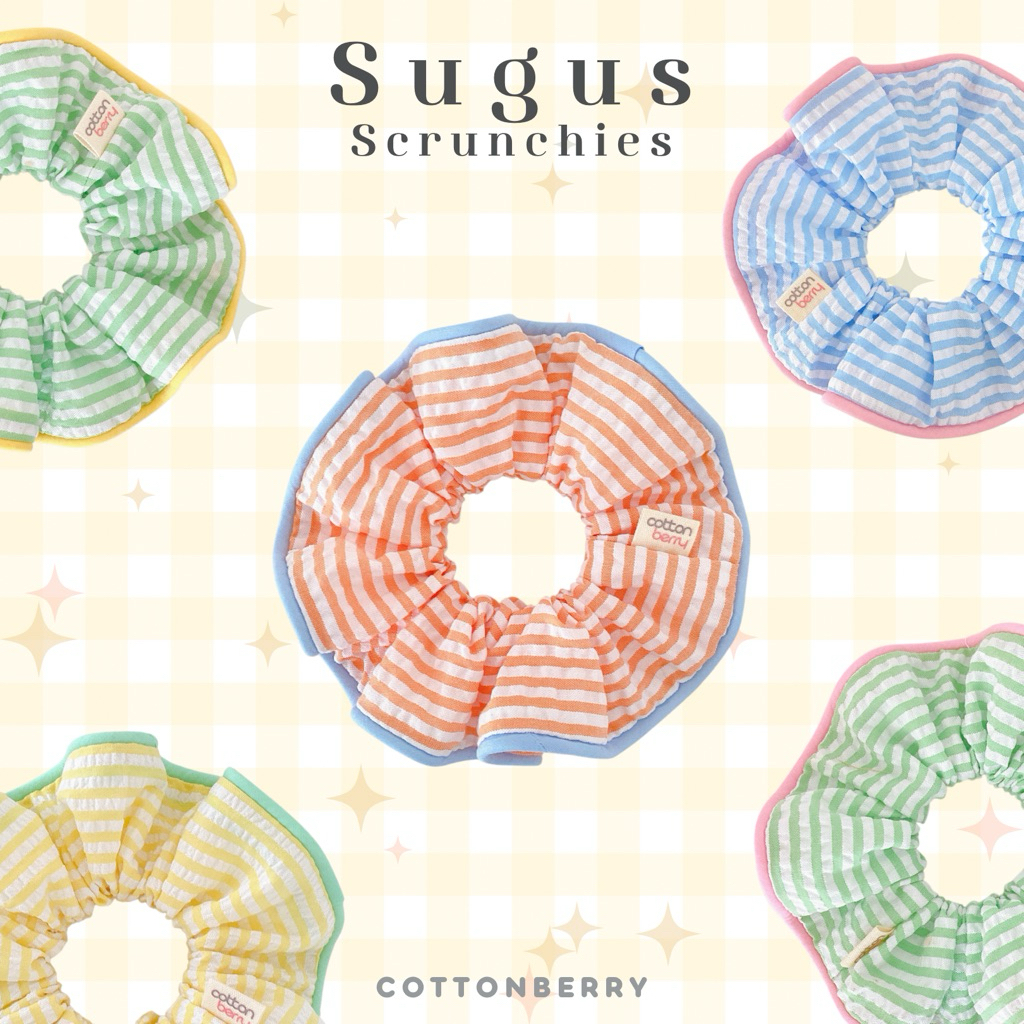 Cottonberry • ยางรัดผม Sugus Scrunchies
