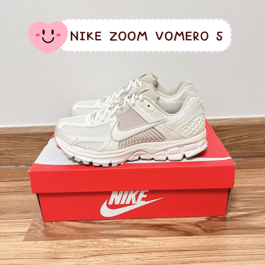 [พรีออเดอร์] รองเท้า Nike Zoom Vomero 5 - (FQ6868-111) Color: Sail/Light Orewood Brown