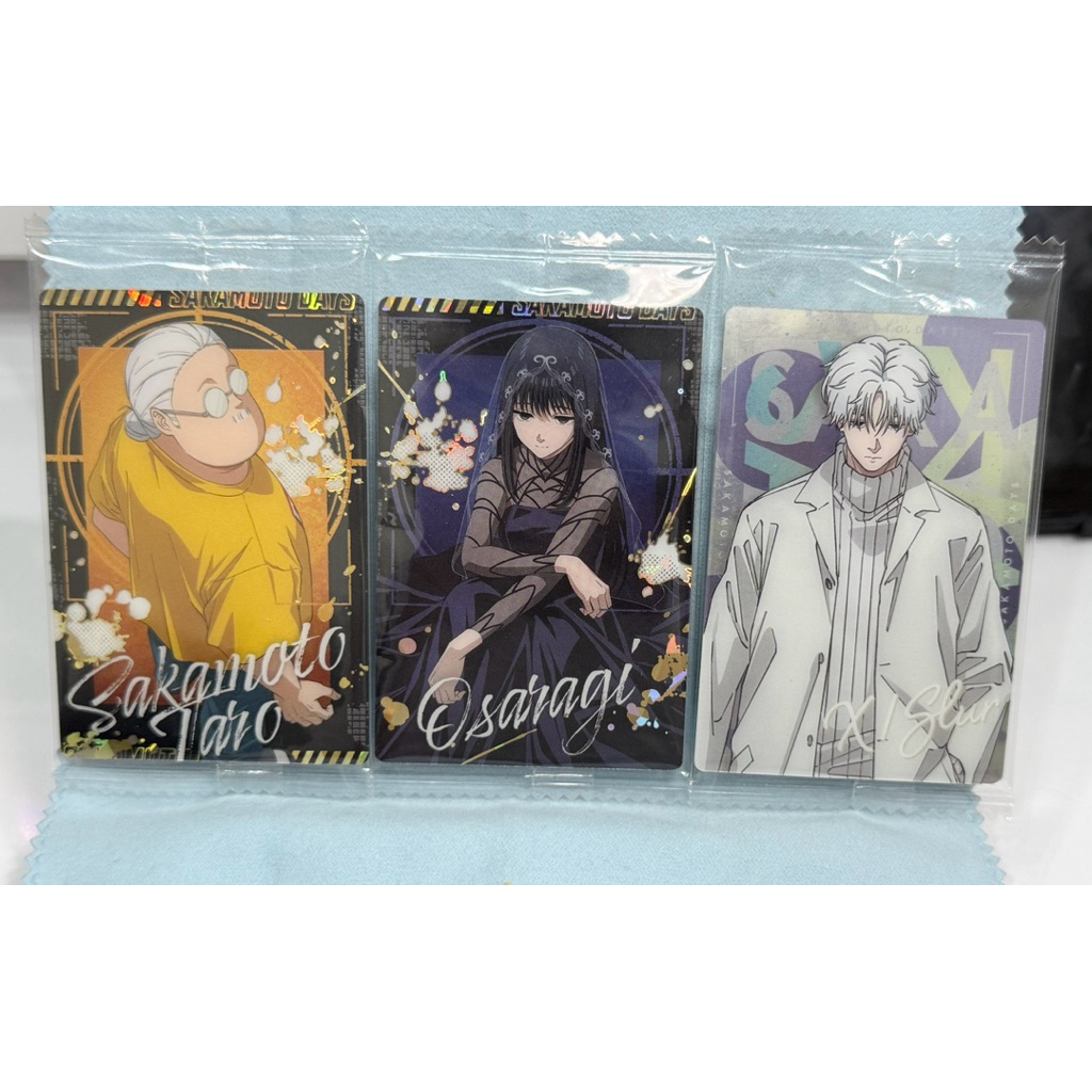 sakamoto days wafer card ver.2 ซากาโมโต้เดย์ เวเฟอร์การ์ด