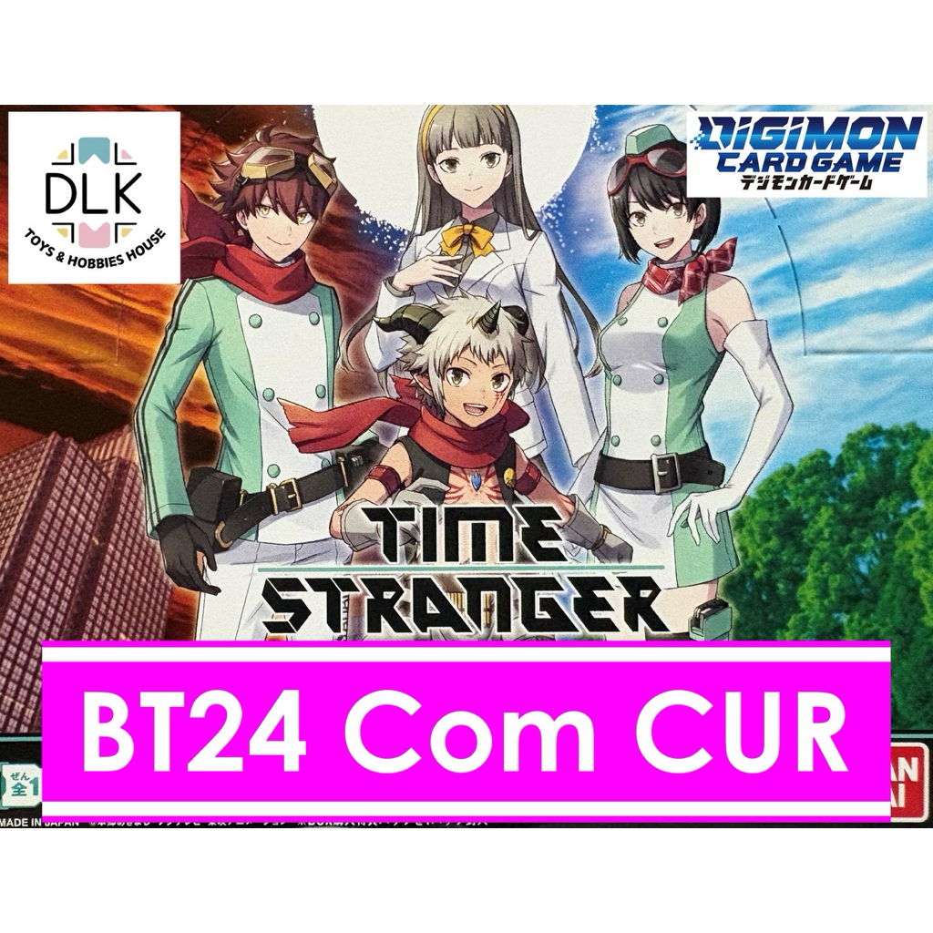 Digimon Card Game BT24 Com CUR