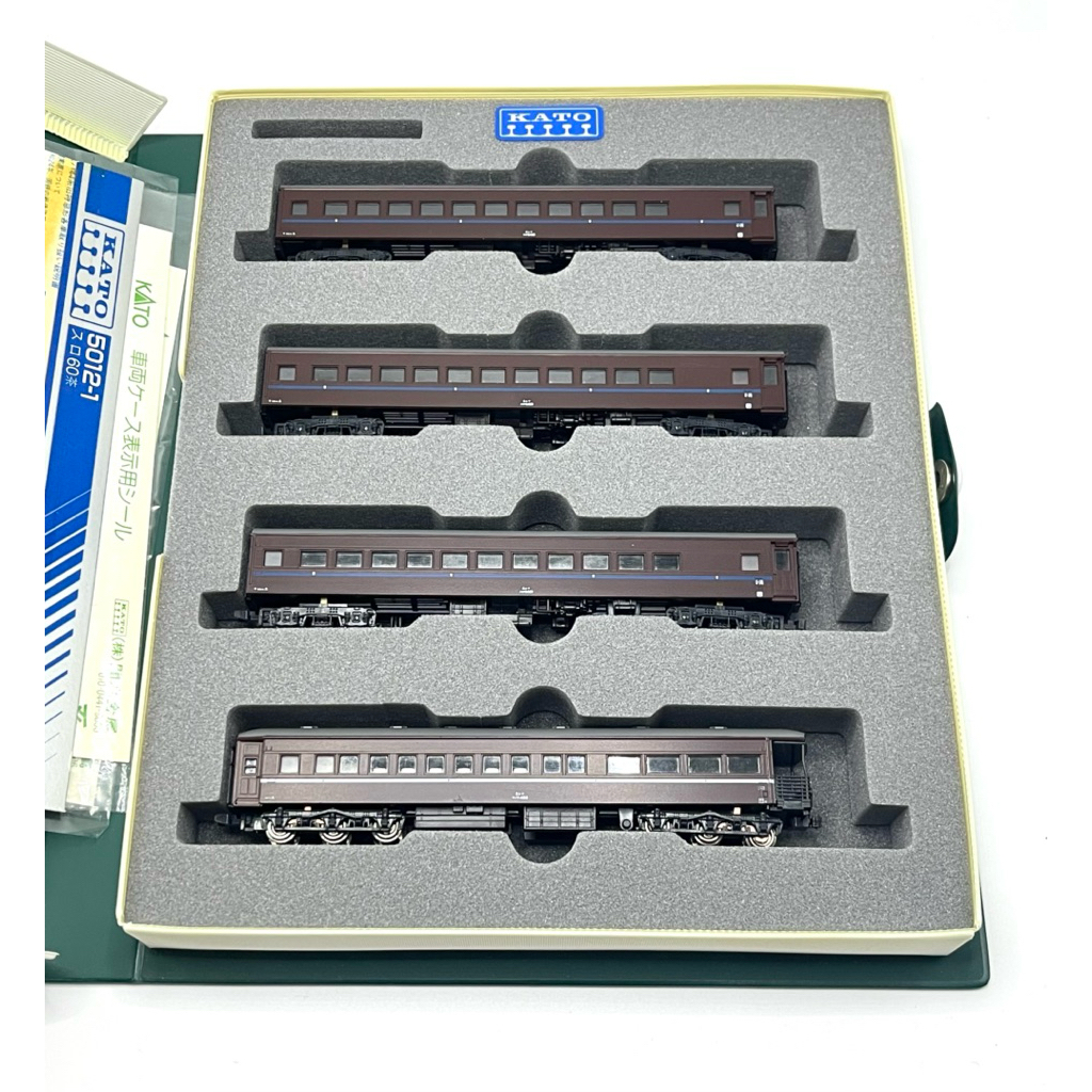 [N] <มือสอง> KATO ขบวนรถโดยสารโบราณ TSUBAME 4 Cars Set