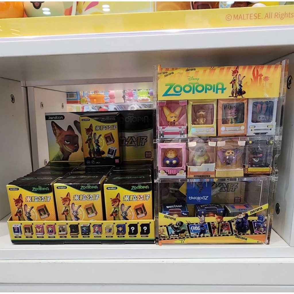 LEMONY 🍋 กล่องสุ่มจิ๋ว​ Zootopia มีถึง12แบบให้สุ่ม ลิขสิทธิ์แท้