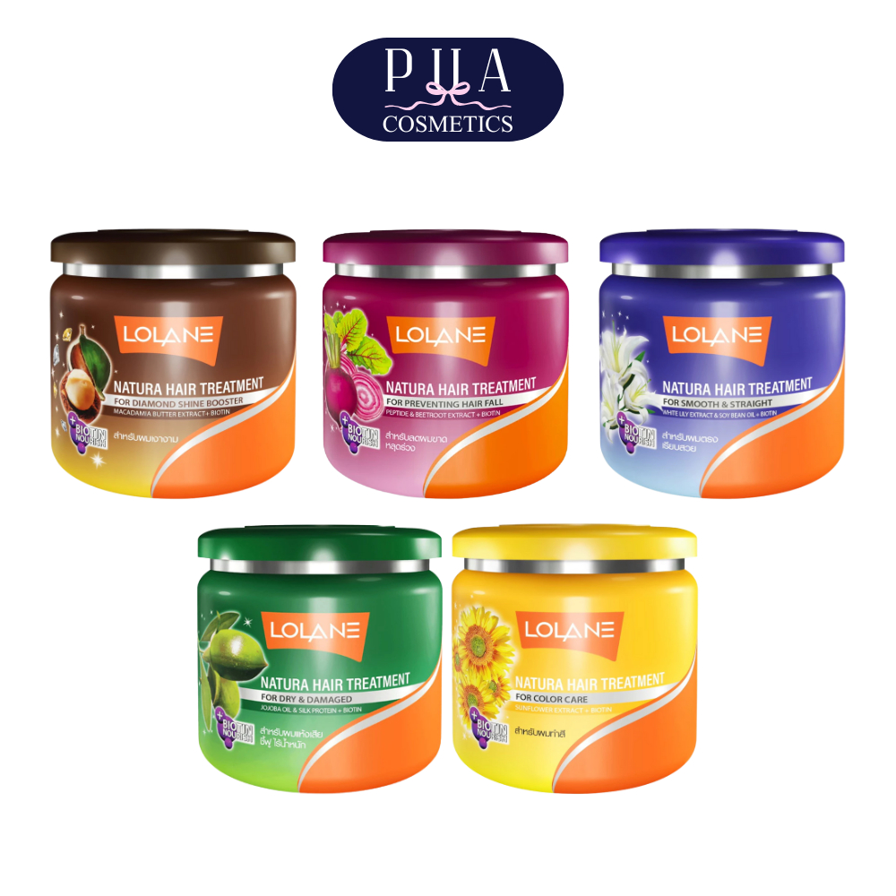Lolane Natura Hair Treatment โลแลน เนทูร่า ทรีตเมนต์บำรุงผม 100/250/500 g
