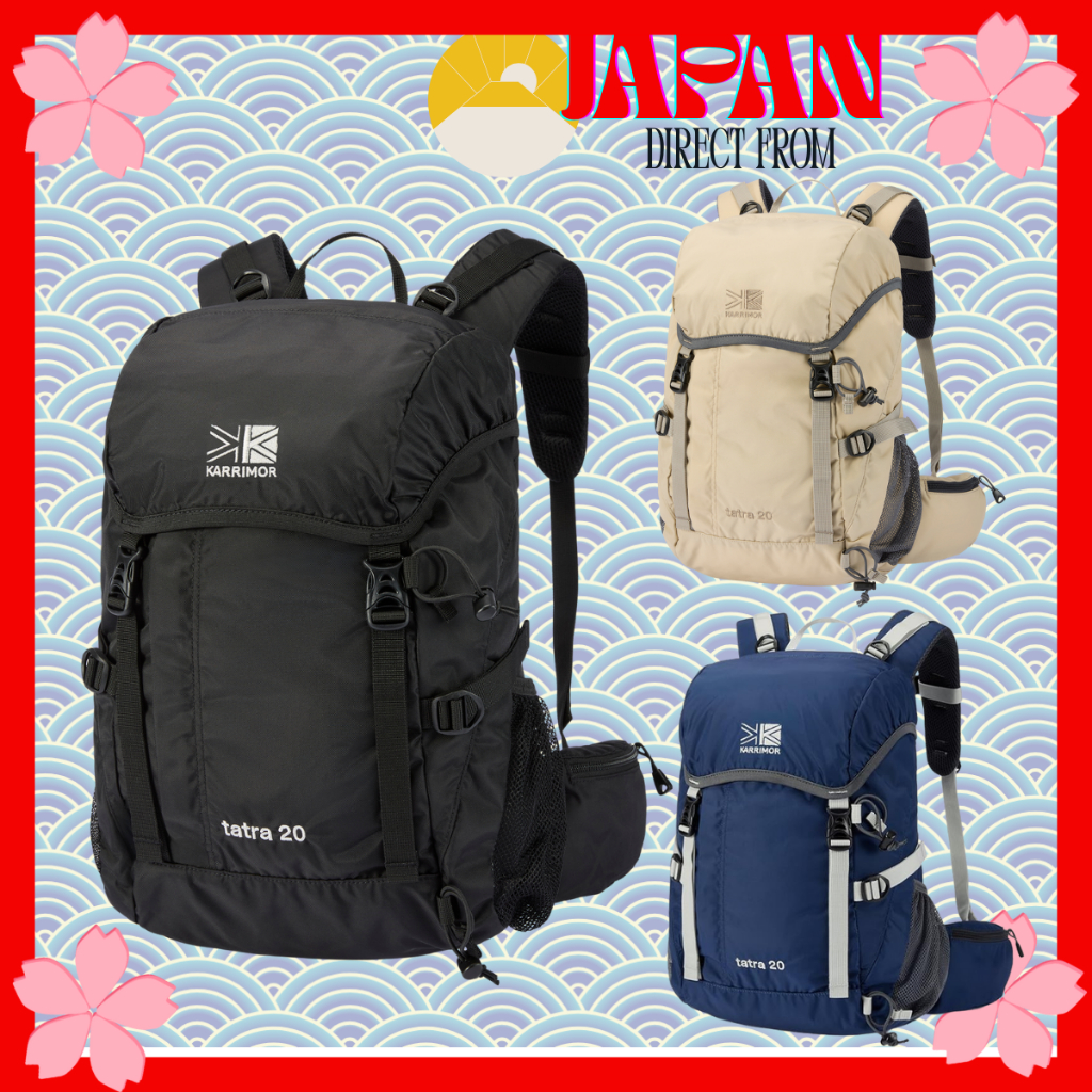 【Direct from Japan】Karrimor Tatra 20L Backpack Hiking Trekking Daypack with Hip Belt Pockets 501212