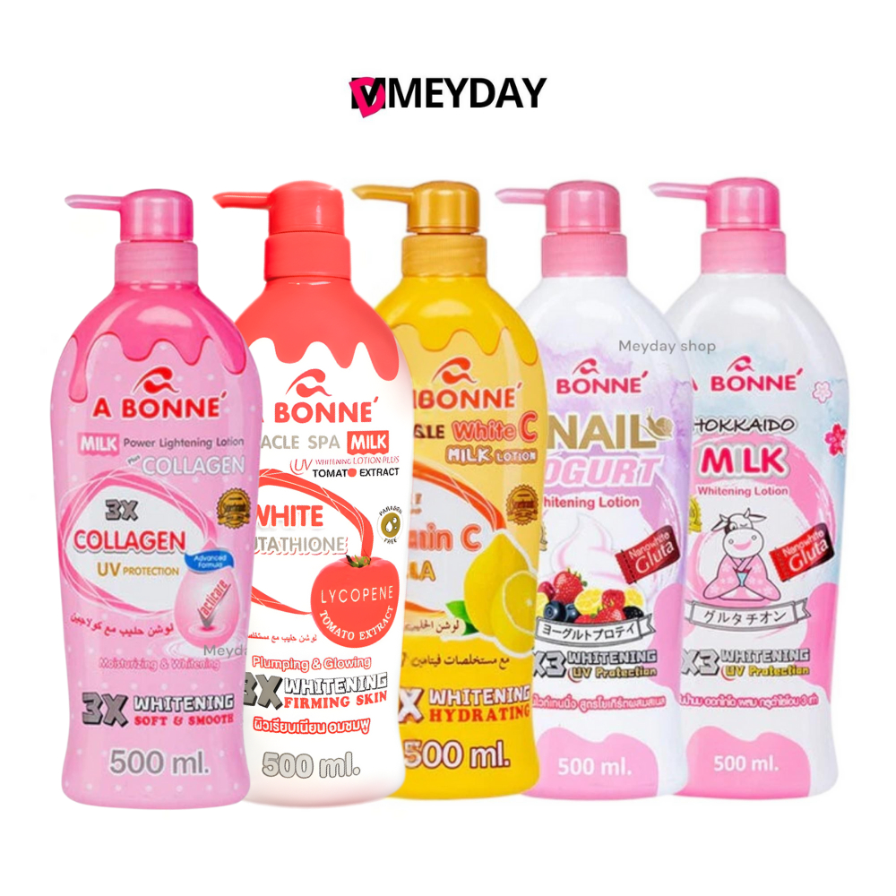 A Bonne' Milk White Lotion เอ บอนเน่ มิลค์ ไวท์ โลชั่น 500ml