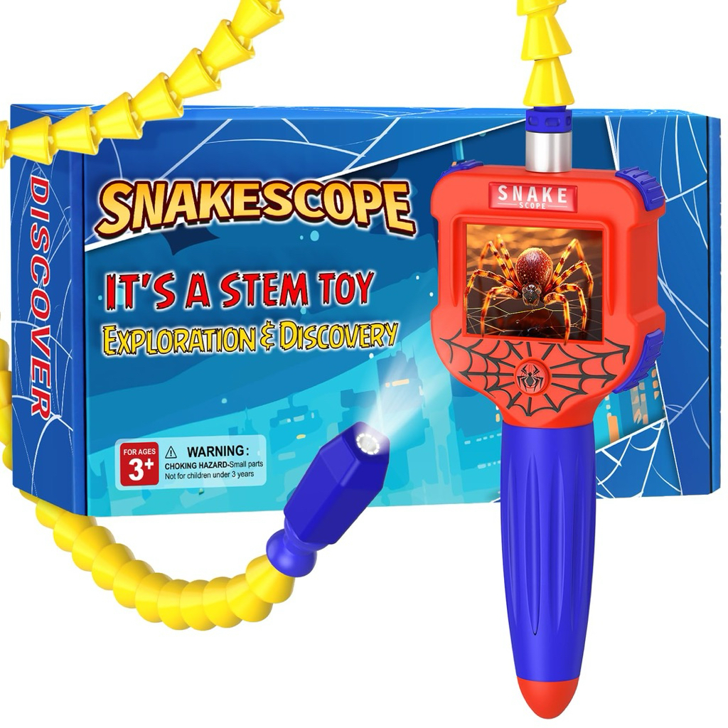 กล้องงู กันน้ำ มีไฟ Borescope Snake Camera with Light for Kids, Educational STEM Toys