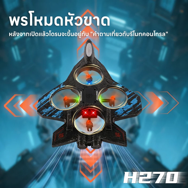 YUNLEOTOY จัดส่งจากกรุงเทพฯ เครื่องบินควบคุมระยะไกล 2.4GHz โฟมกันน้ำรีโมทคอนโทรลเครื่องบิน thumbnail 4