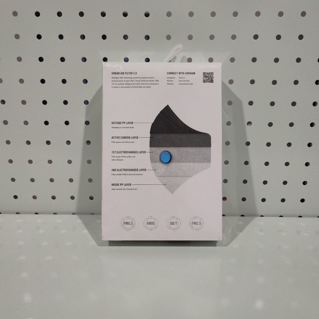 🔥ฟิลเตอร์ หน้ากาก Airnum 3X Urban Air Filter 2.0 ของใหม่ในซีน