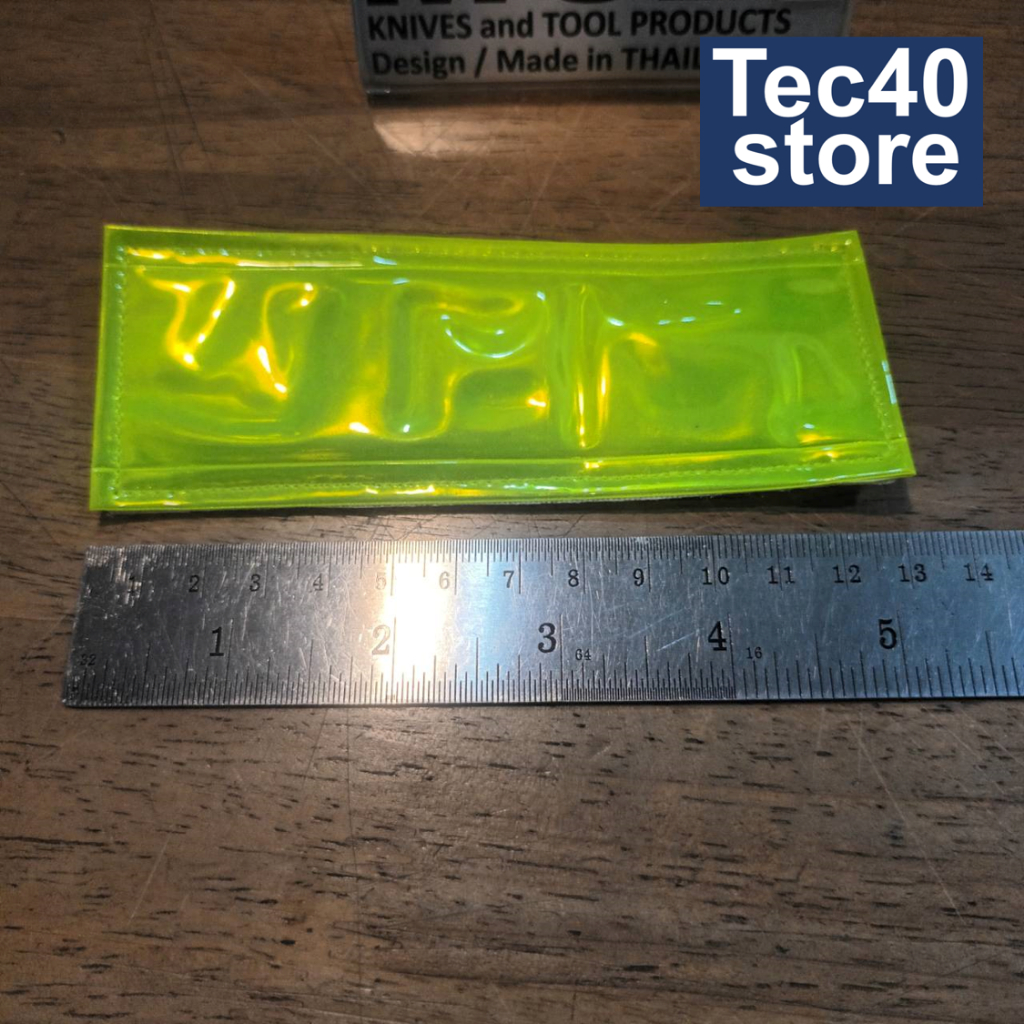 Tec40store  REFLEXTEC40 VEL PATCH MODEL 03 REFLEX 5INCH อาร์ม ตีนตุ๊กแก สะท้อนแสง #reflextec40