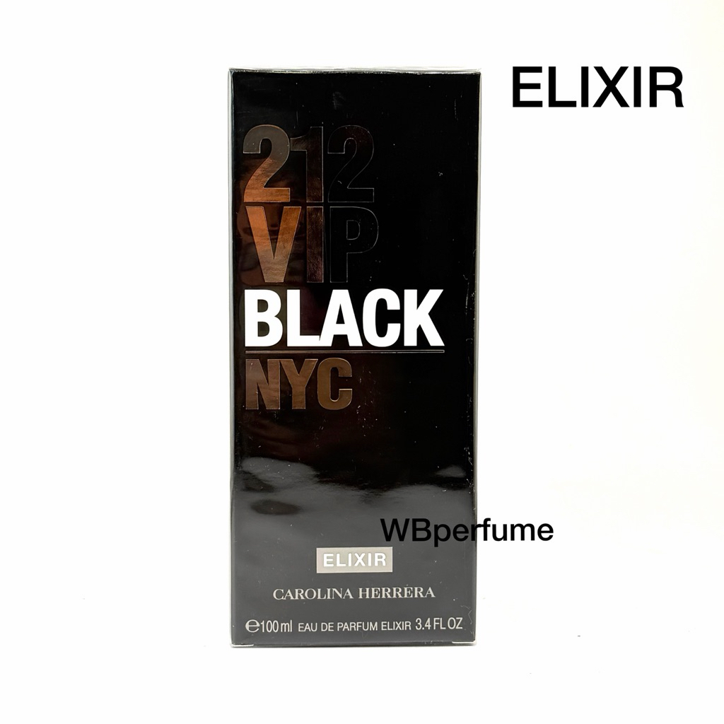 น้ำหอม Carolina Herrera 212 VIP Black Elixir 100ml