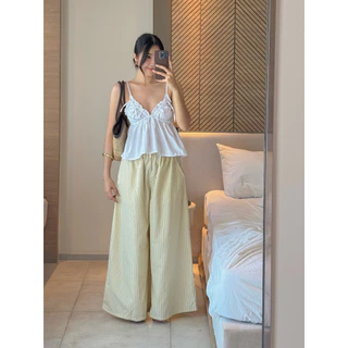 เสื้อสายเดี่ยวผ้าคอตต้อน | Ella Babydoll Camisole |