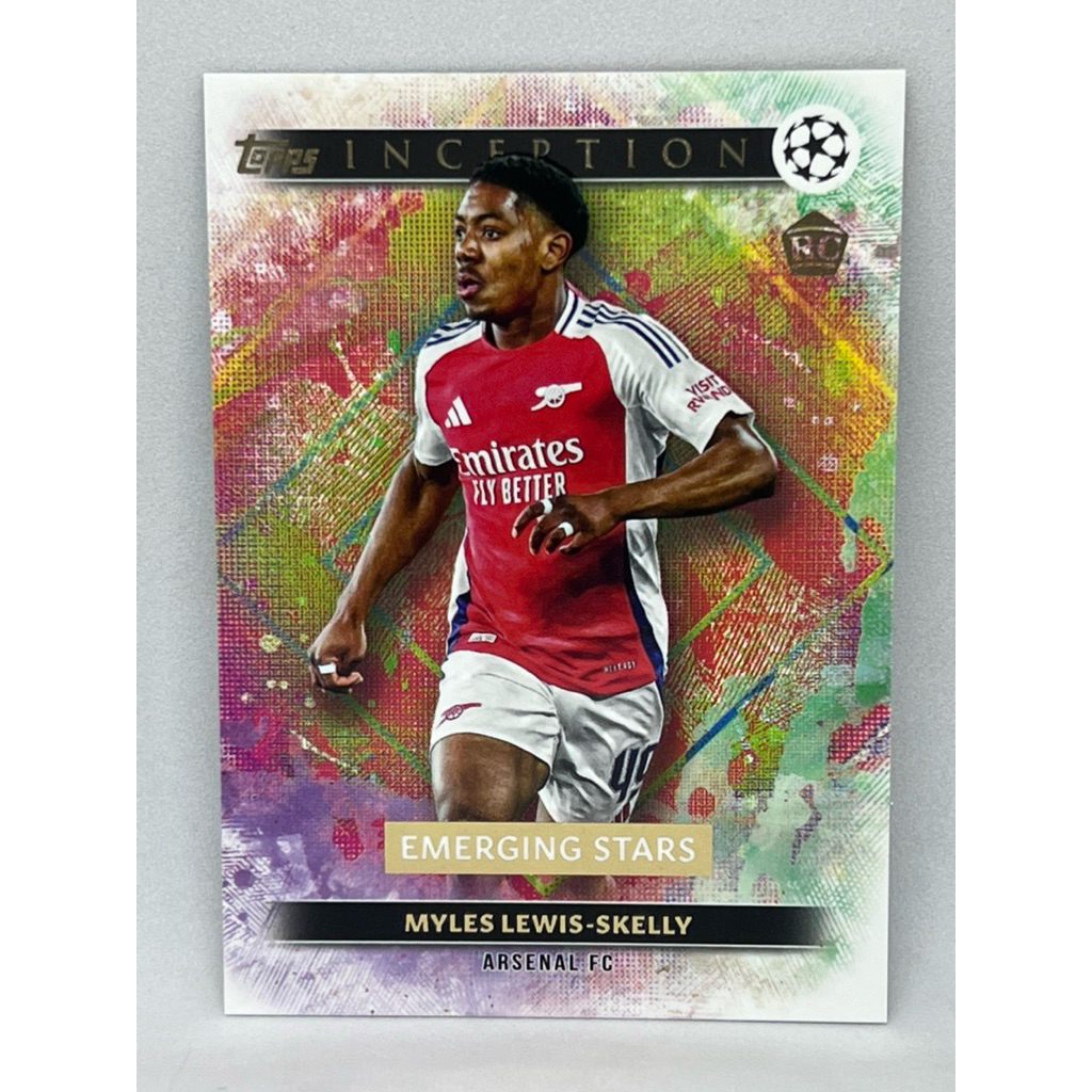 การ์ดฟุตบอล Topps Inception 2024 - 2025 Myles Lewis-Skelly (RC) Base