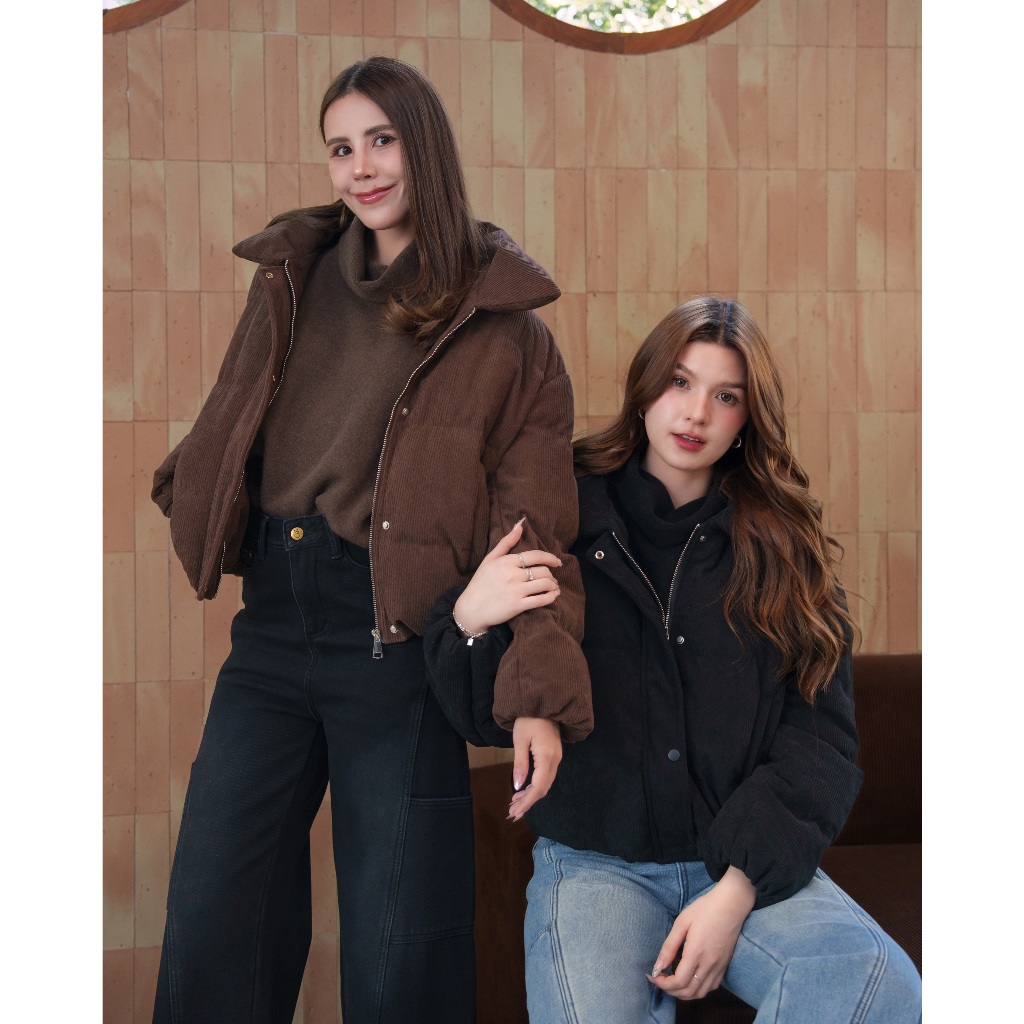 J063 - Corduroy bomber jacket