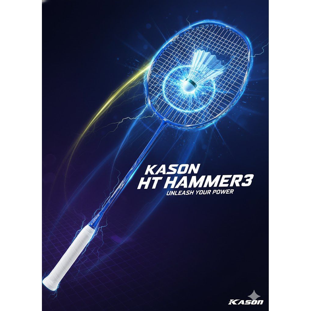 ไม้แบดมินตัน Kason รุ่น HT Hammer3 4U Blue