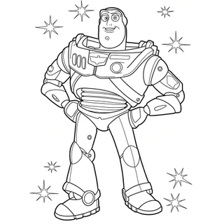 Toy Story ทอย สตอรี่ ชุดภาพระบายสี ขนาด A4
