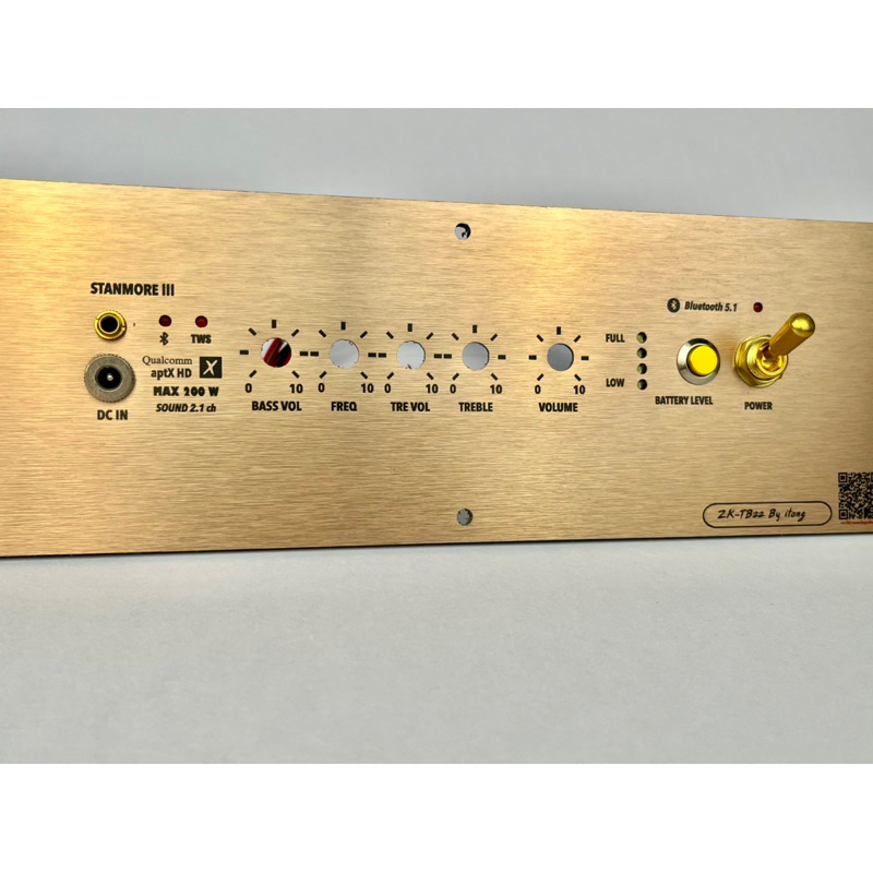 แผ่นเพลท zk tb21 TB21F ST21 สำหรับลำโพงบลูทูธ diy พร้อมอุปกรณ์เดินสายไฟ