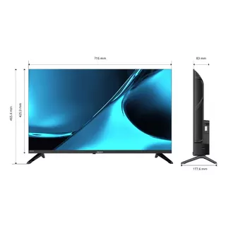 NEW 2026 SHARP TV AQUOS 32 นิ้ว HD Google TV สมาร์ททีวี รุ่น 2T-C32GH320X (รับประกัน 1 ปี)