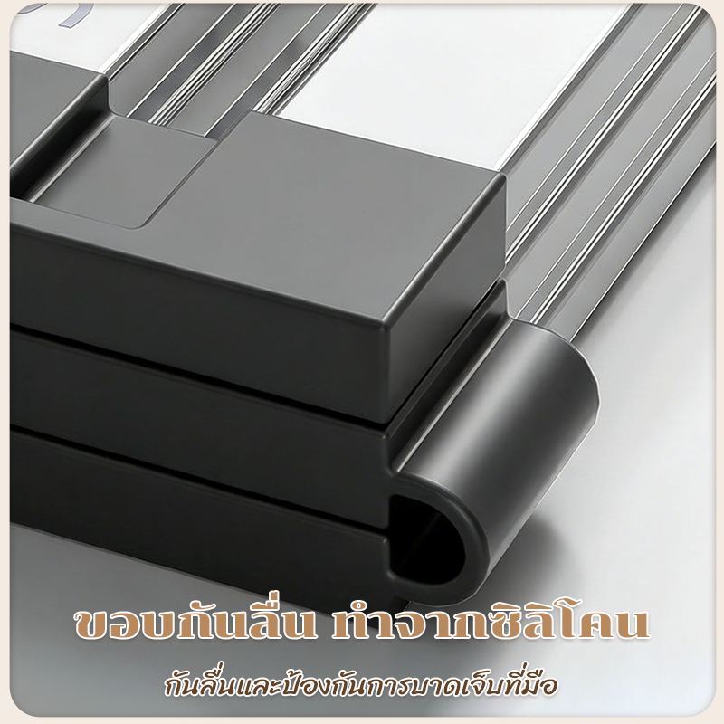 ชั้นวางตะแกรงระบายน้ำ ตะแกรงคว่ำจาน ชั้นวางอ่างล้างจานสแตนเลส ดีไซน์พับได้ ประหยัดพื้นที่สูง - รูปที่ 5