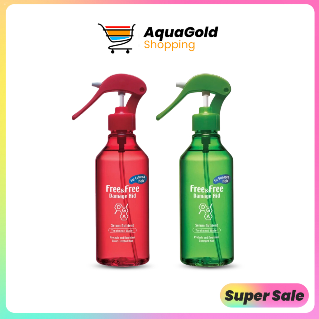 เซรั่มบำรุงผม Free & Free ฟรีแอนด์ฟรี สำหรับผมทำสี  210 มล.