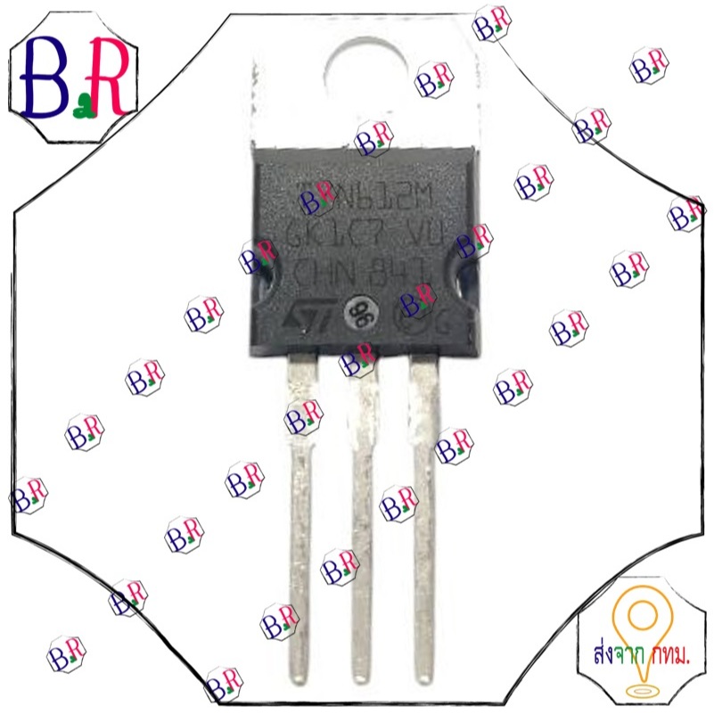 TYN612M 600V/12A SCR TYN612MGR TYN612M TYN612 Thyristors เอสซีอาร์ จัดส่งทุกวัน