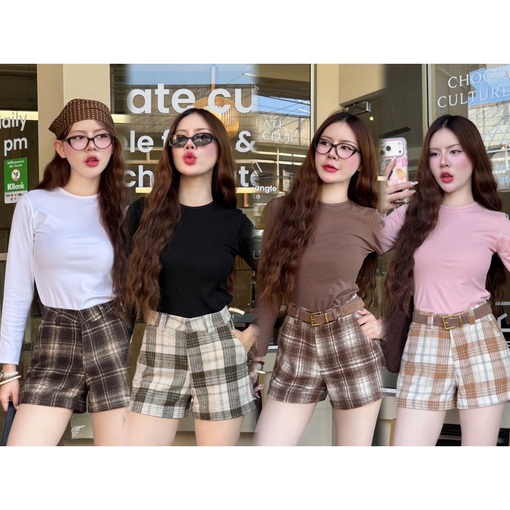 เสื้อแขนยาวคอกลมผ้ายูนิโคล่