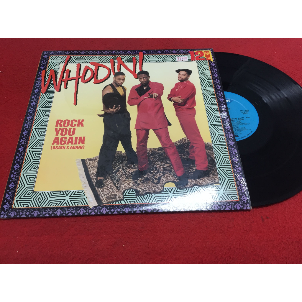 Whodini - Rock You Again ขนาด 12 นิ้ว LP ร้าน PinHaiMusic B87