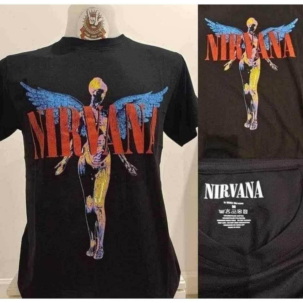 🔥เสื้อวง NIRVANA  เสื้อวงงานลิขสิทธิ์แท้ นำเข้า-UK ของแท้ สินค้ามือ1🌍