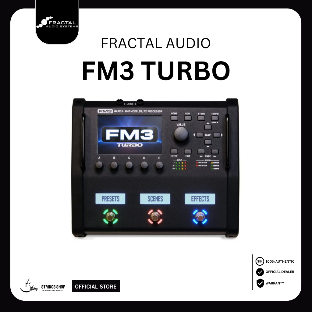 เอฟเฟค Fractal Audio FM3 Turbo
