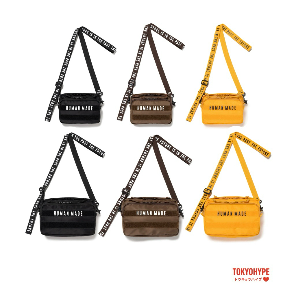 พร้อมส่ง กระเป๋า HUMAN MADE Military Pouch Bag ของแท้ กระเป๋าสะพาย Human Made