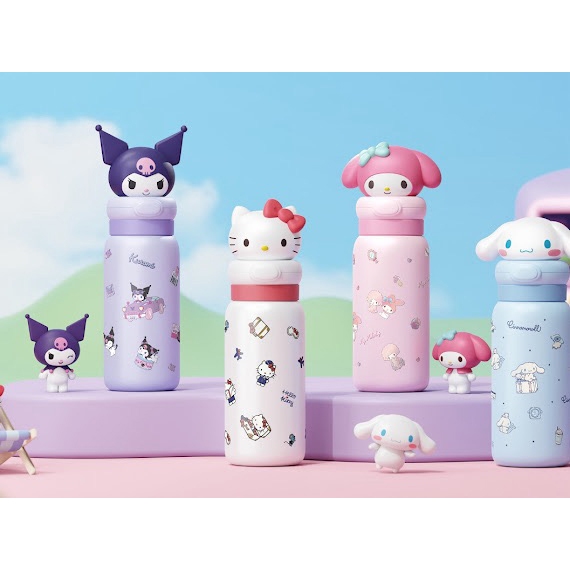 กระบอกน้ำ Sanrio เก็บอุณหภูมิ ขนาด 400 ml สแตนเลส sus316