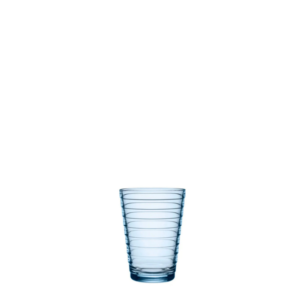 IITTALA แก้ว Aino Aalto Tumbler 33 cl Aqua (Set of 2)
