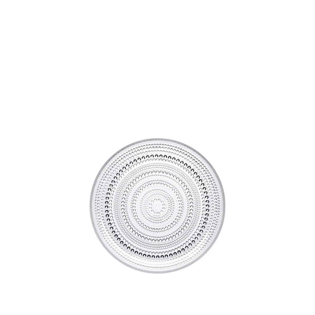 IITTALA จาน Kastehelmi Plate 248 mm Clear