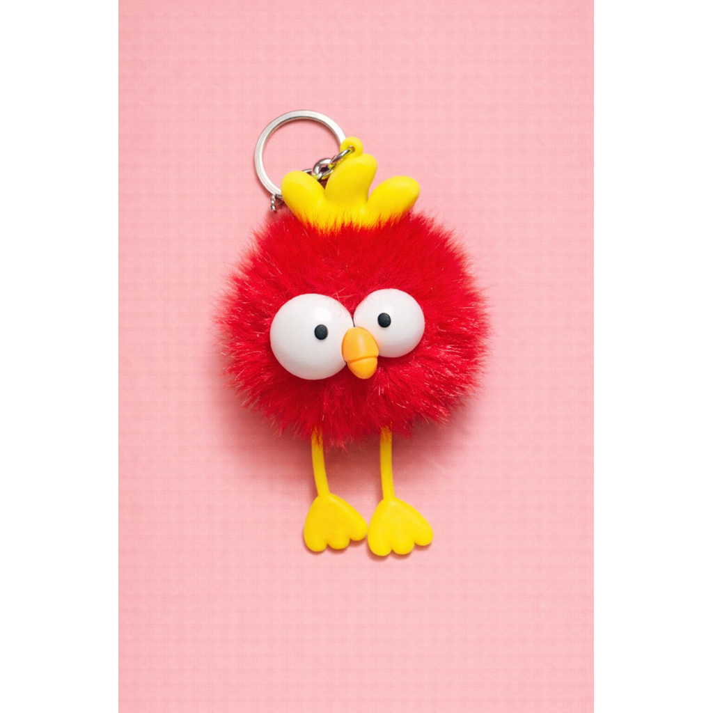 V1 พวงกุญแจขนนุ่มฟู น่ารัก ไซด์มินิ