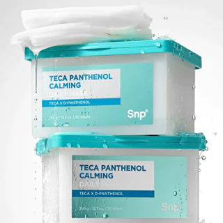 [มาส์กกระปุก 30 แผ่น] Snp Daily Mask Pack 30 Sheets (Teca Di-Panthenol,Hyal PDRN,Gold Collagen)