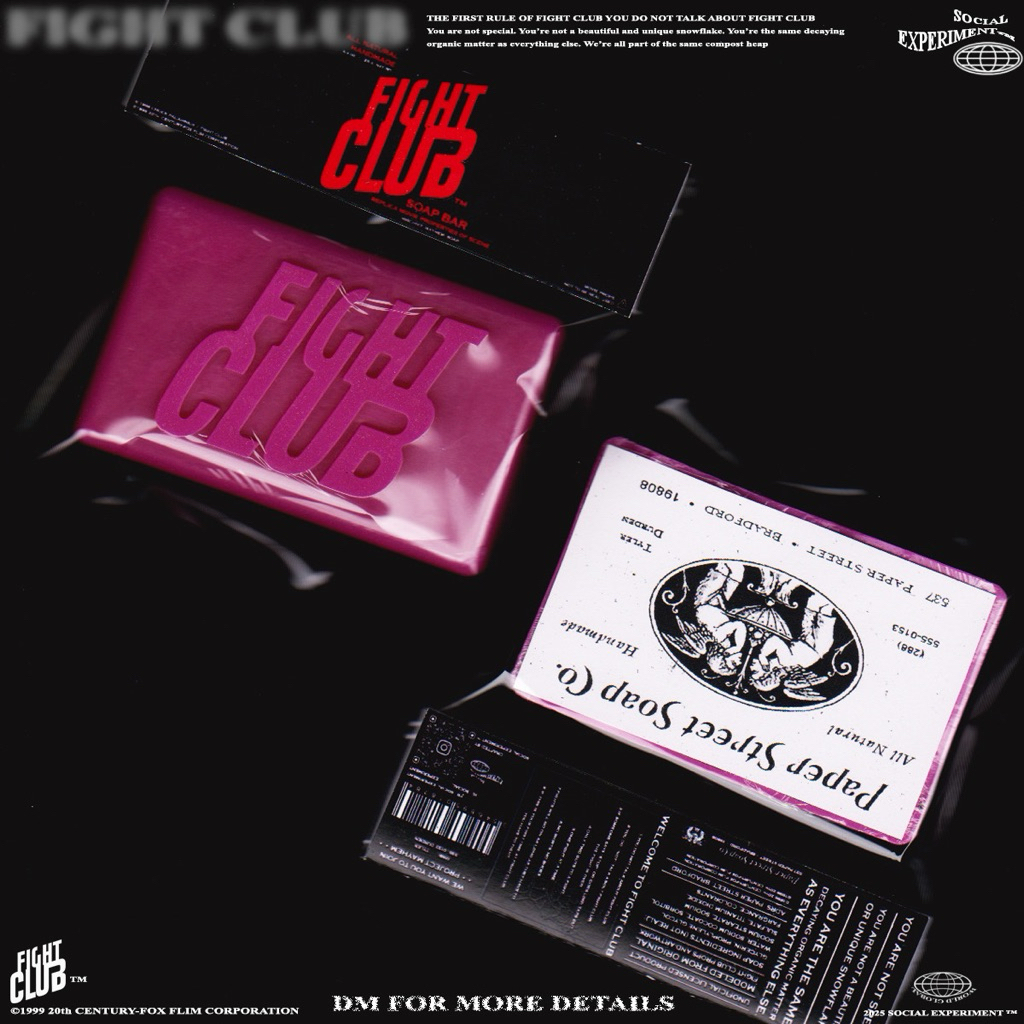 FIGHT CLUB SOAP BAR สบู่ไฟต์คลับ สบู่FIGHTCLUB