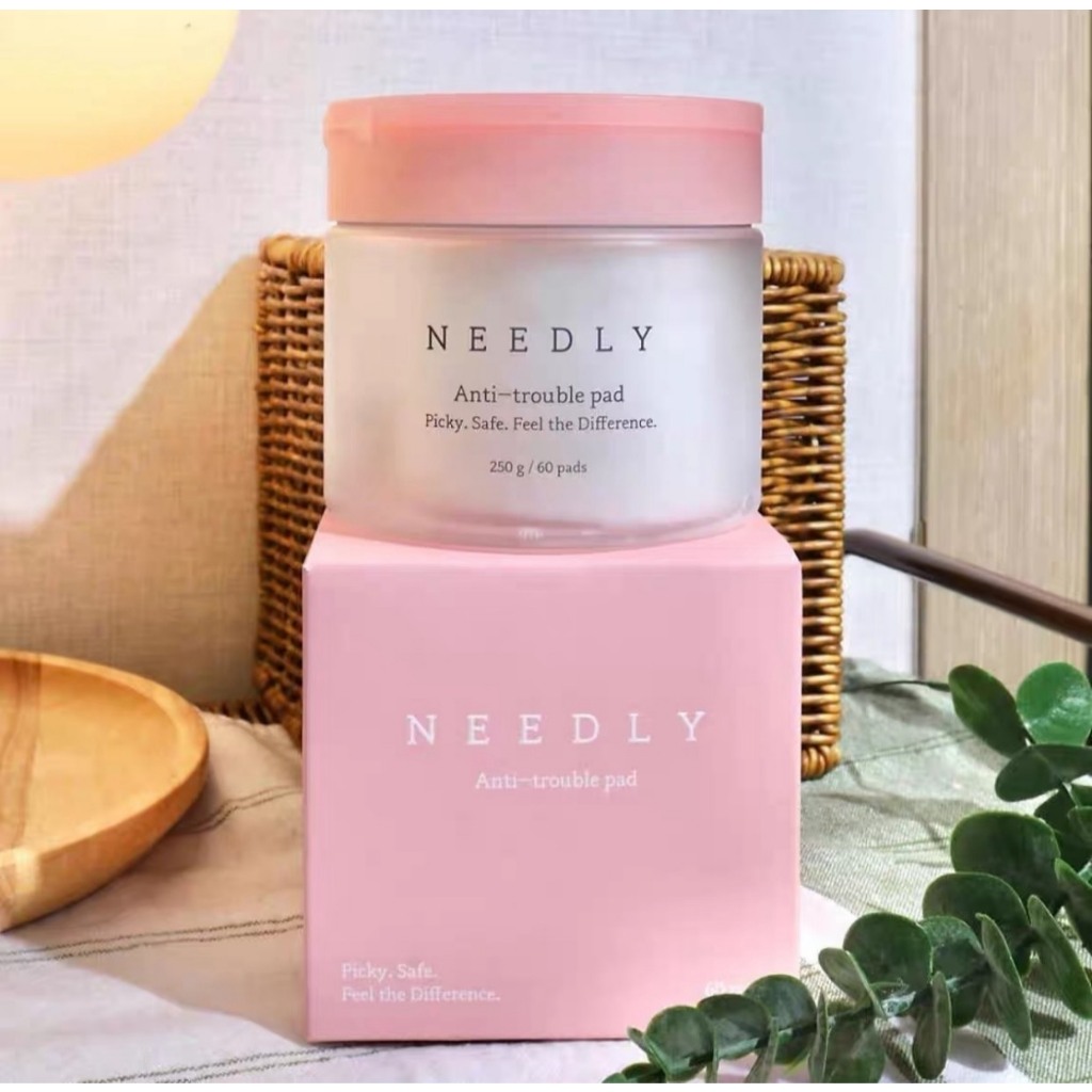 สินค้าพร้อมส่ง Needly Daily Toner Pad "กระปุกชมพู"