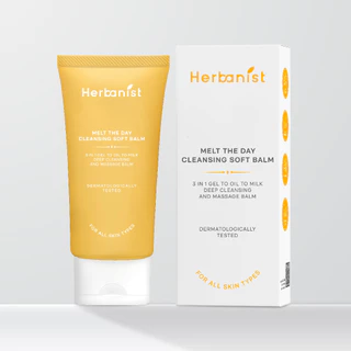[เซตสุดคุ้ม] Herbanist ดับเบิลคลีนซิ่งล้างสะอาดล้ำลึก 2 สเต็ป Cleansing Soft Balm และ Fresh Start Purifying Facial Foam