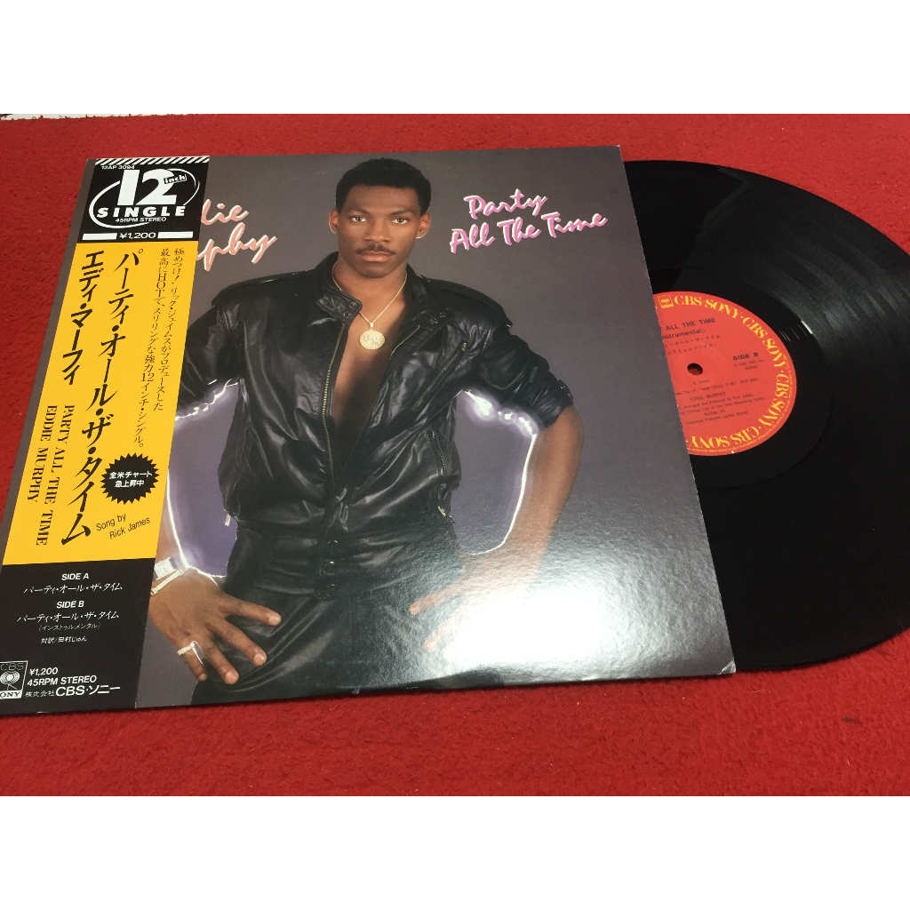 Eddie Murphy - Party All The Time ขนาด 12 นิ้ว LP ร้าน PinHaiMusic B87