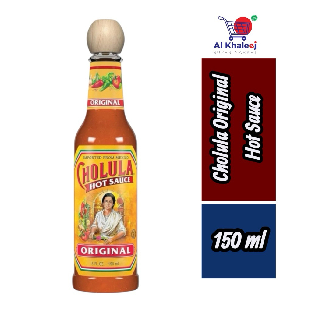 Cholula Original Hot Sauce150ml++(โชลูลา ฮอตซอส ออริจินอล)