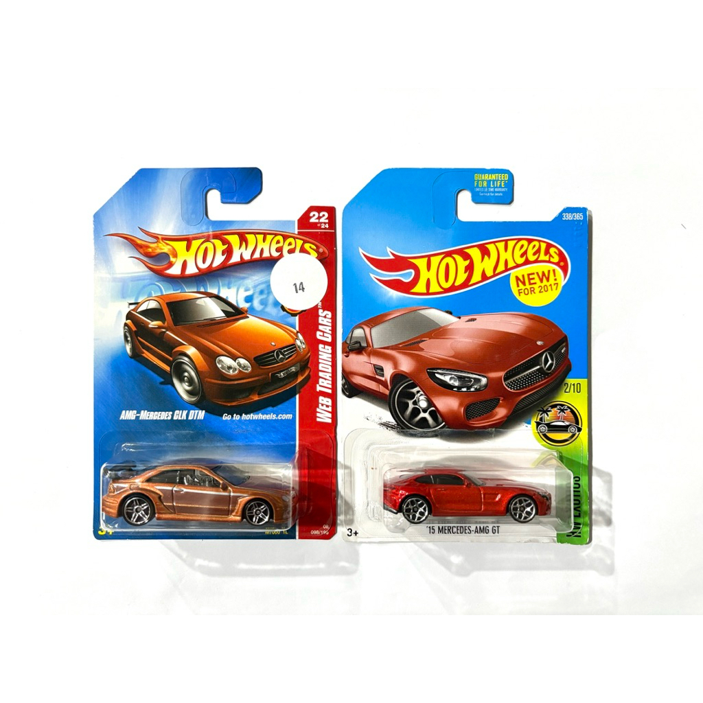 Hot Wheels |’15 MERCEDES -AMG GT แพคอเมริกา🇺🇸 | AMG MERCEDES CLK DTM ~ สีส้ม | 📦สินค้ามีพร้อมส่ง