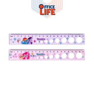 IIgen (อิเจน) ไม้บรรทัด ลายลิขสิทธิ์แท้ My Little Pony ขนาด 20 ซม. รุ่น YZ3559 / ขนาด 30 ซม. รุ่น YZ3553 ( 1 ชิ้น )