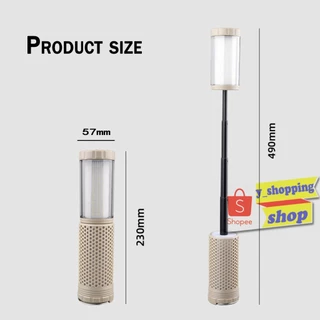 SALE--สินค้ามีตำหนิYD-2329 CMMPING LIGHT ไฟฉายพกพา ไฟแคมป์ปิ้ง สว่างมาก สามารถยืดได้ ปรับได้ 4โหมดTYPE-C Rechargeable
