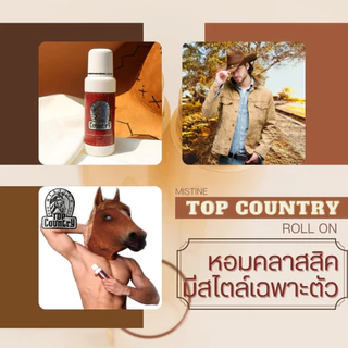 ลูกกลิ้ง โรลออน มิสทีน ท็อปคันทรี่ 100 มล. Mistine Top Country Roll On 100 ml.