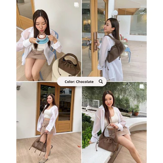 พร้อมส่ง💓รุ่น Jennie Bag (10นิ้ว) by kindlyreminder กระเป๋าหนัง Vegan Leather ไคด์ลี่ริไมนเดอะ กระเป๋าหนัง shoulder bag